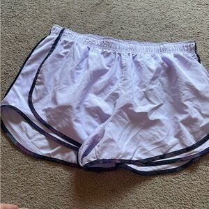 Nike White Running Shorts